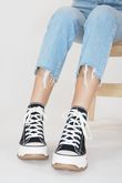 Laundry B Run Star High Top Black +